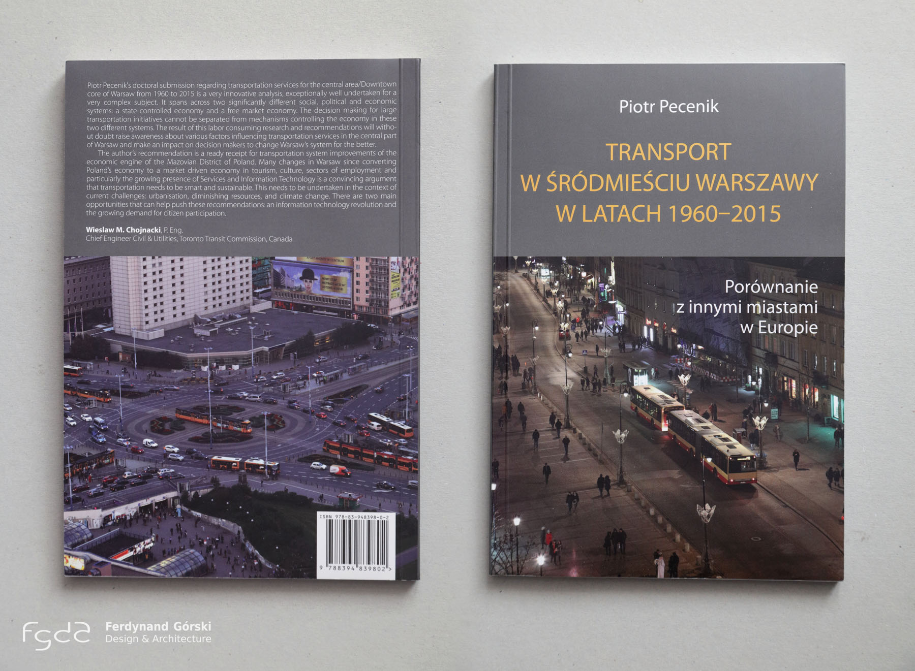 Książka: Piotr Pecenik - Transport w Śródmieściu Warszawy w latach 1960-2015